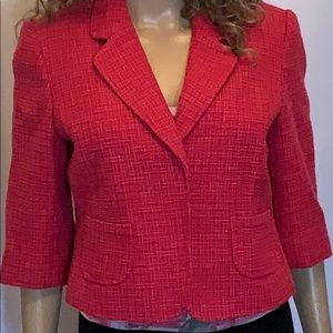 Jacket sort 3/4 length sleeves pink Sz 10P